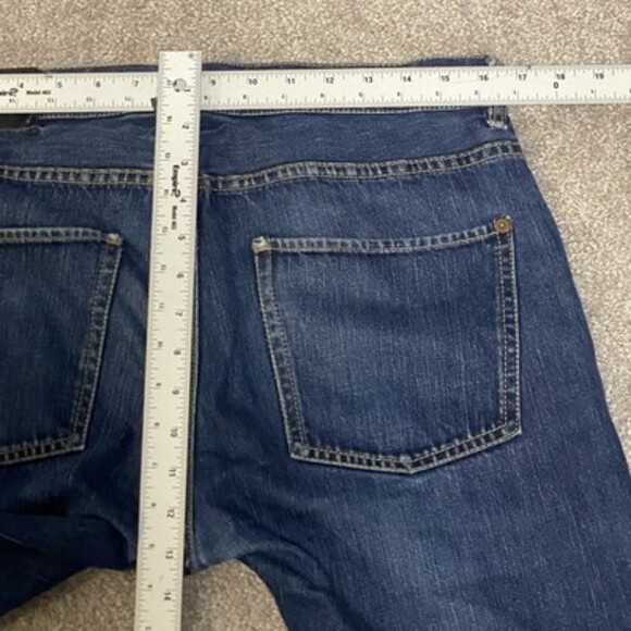 The Hundreds Jeans Mens Size 32X32 Blue Slim Fit Straight Selvedge Red Line y2k - Picture 4 of 9